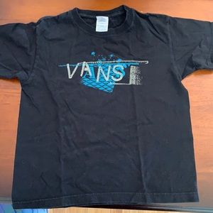 Vans black tee shirt